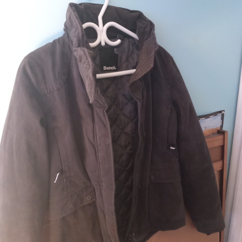 Bench Black Quilted Jacket